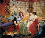 unknow artist Arab or Arabic people and life. Orientalism oil paintings  227 oil painting on canvas